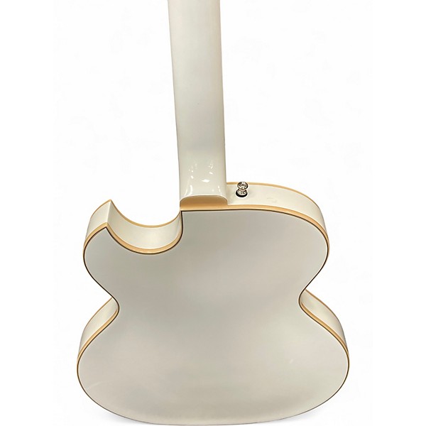 Used Guild Starfire White Hollow Body Electric Guitar