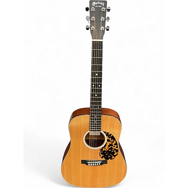 Used Martin D Jr E Natural Acoustic Electric Guitar