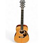 Used Martin D Jr E Natural Acoustic Electric Guitar thumbnail
