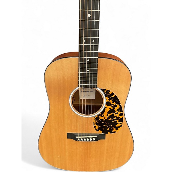 Used Martin D Jr E Natural Acoustic Electric Guitar