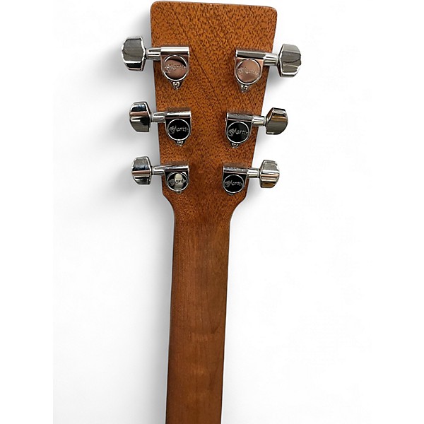 Used Martin D Jr E Natural Acoustic Electric Guitar