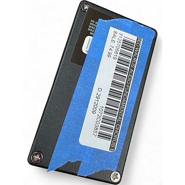 Used Walrus Audio Fundamental Chorus Effect Pedal