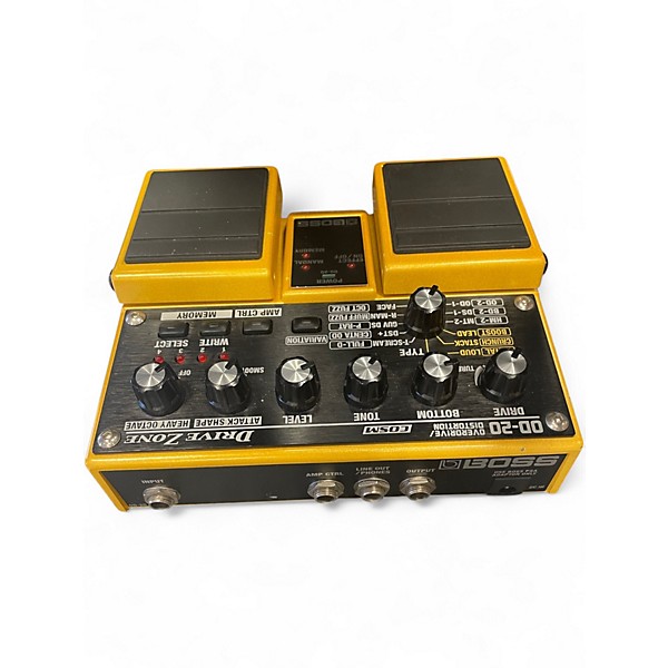Used BOSS OD20 Overdrive Distortion Effect Pedal