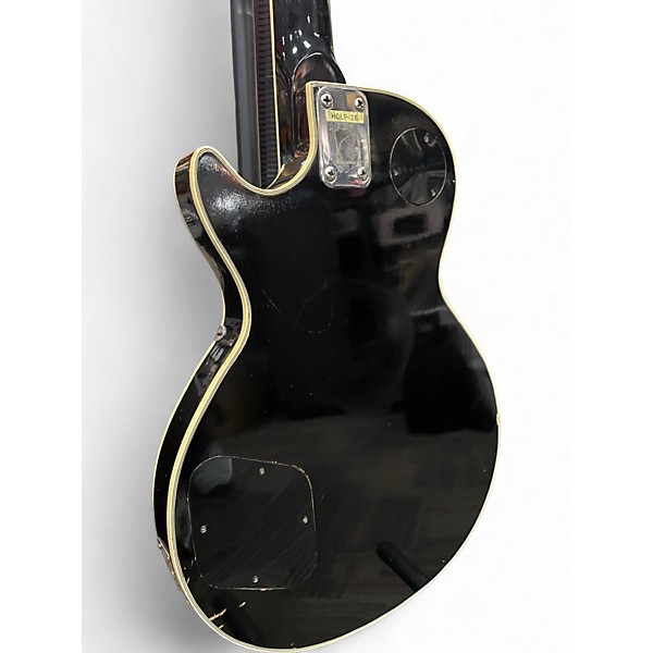 Used Hondo LP Hondo II Black Solid Body Electric Guitar