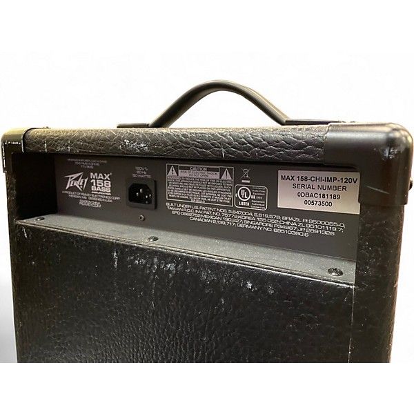 Used Peavey Max 158 1X8 15W Bass Combo Amp