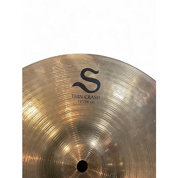 Used Zildjian 14in S Family Thin Crash Cymbal