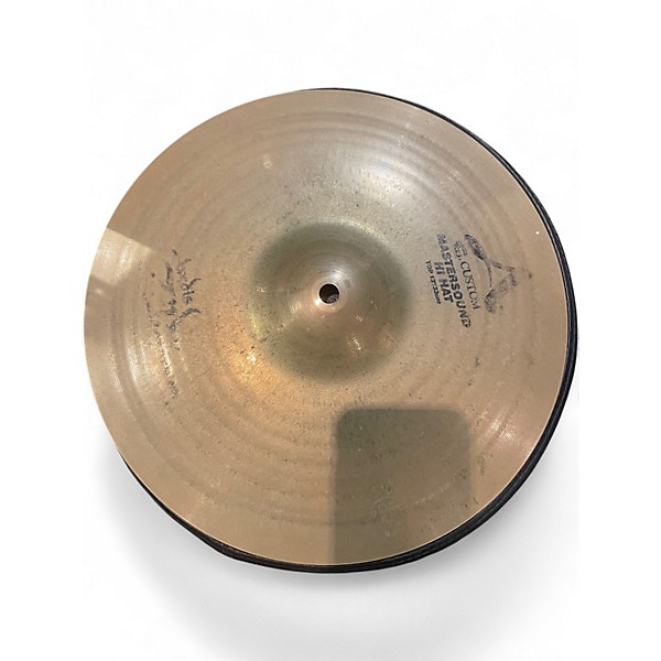 Used Zildjian 13in A Custom Mastersound Hi Hat Pair Cymbal