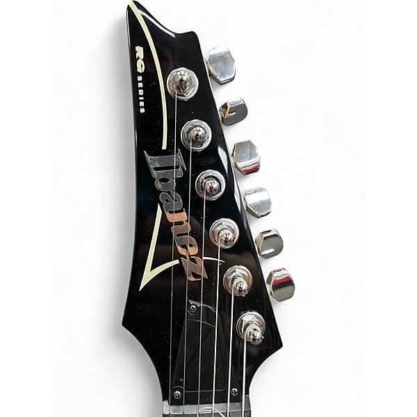 Used Ibanez RG120 Left Handed Black Electric Guitar
