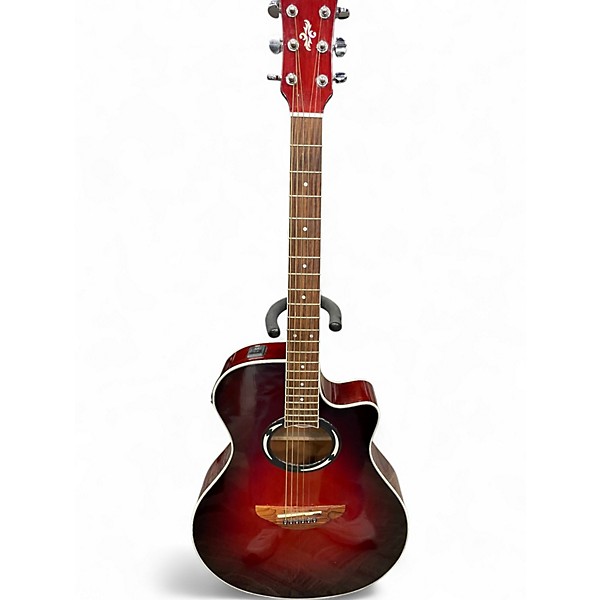 Used Yamaha APX500 CHERRY RED Acoustic Electric Guitar