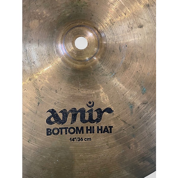 Used Zildjian 14in Amir Bottom Cymbal