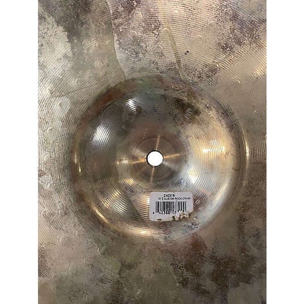 Used Zildjian 18in Z Custom Rock Crash Cymbal