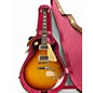 Used Gibson Custom 1958 Les Paul Standard VOS Bourbon Burst Solid Body Electric Guitar thumbnail