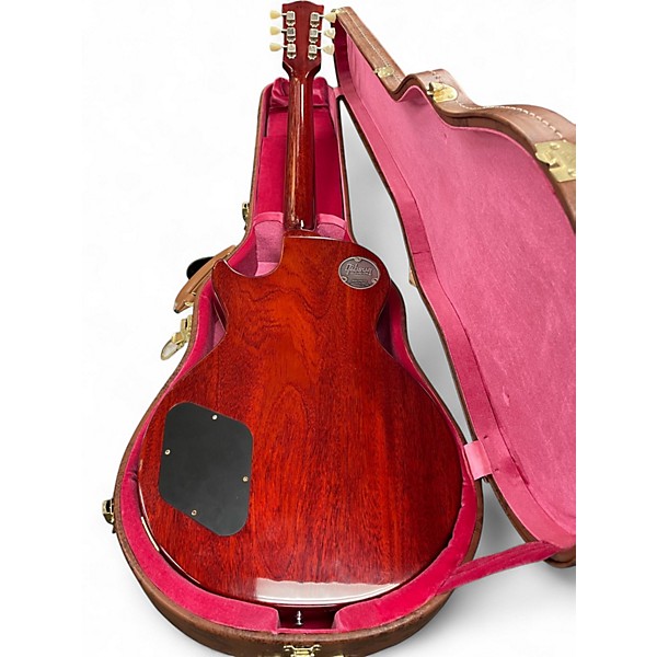 Used Gibson Custom 1958 Les Paul Standard VOS Bourbon Burst Solid Body Electric Guitar