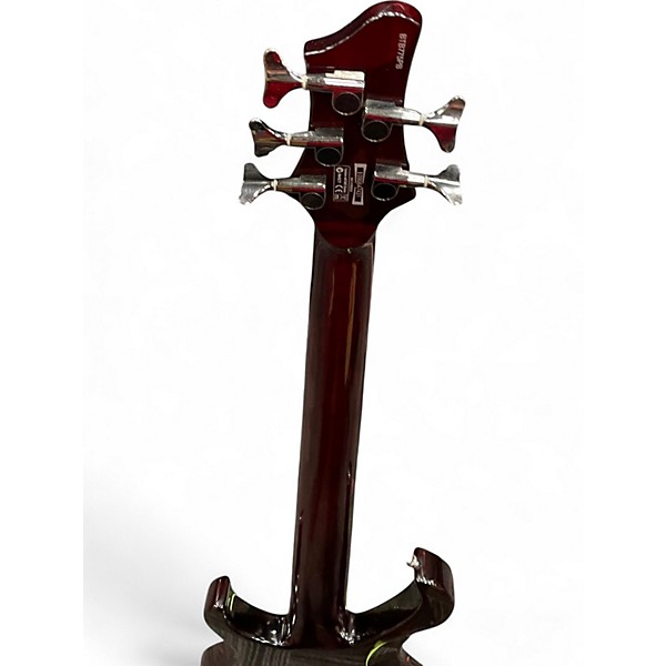 Used Ibanez BTB775PB 5 String Blackberry Electric Bass Guitar