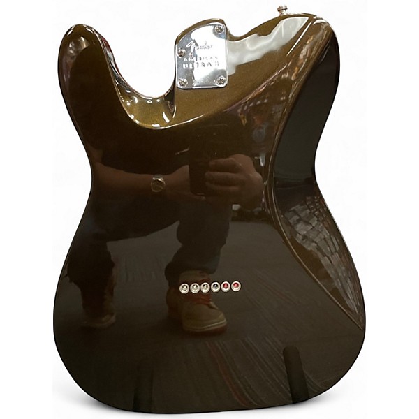 Used Fender American Ultra II Telecaster Texas Tea Solid Body Electric Guitar