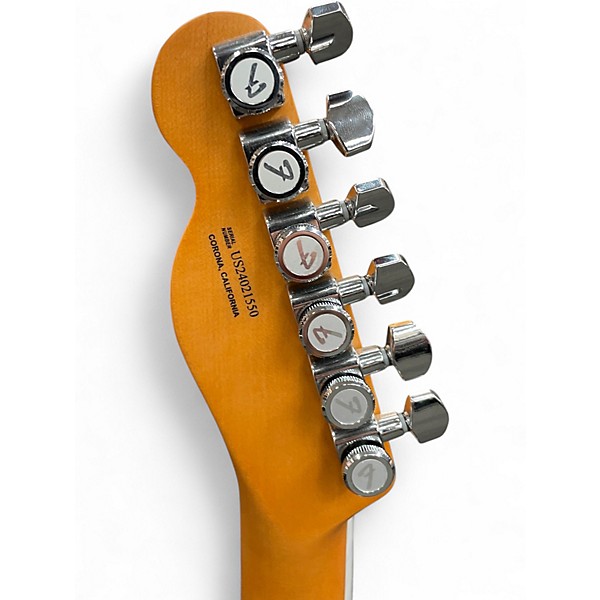 Used Fender American Ultra II Telecaster Texas Tea Solid Body Electric Guitar