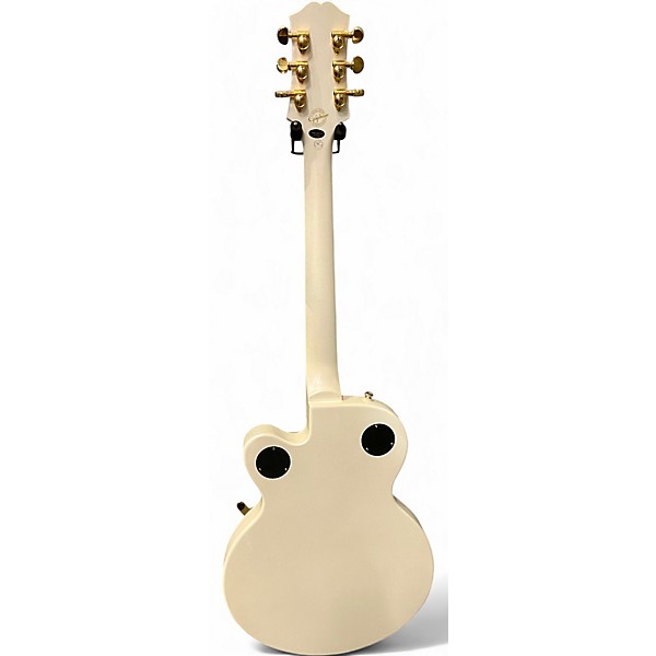 Used Epiphone Wildkat Pearl White Hollow Body Electric Guitar