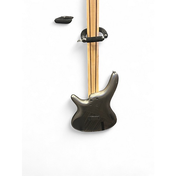 Used Ibanez SR305 5 String Silverburst Electric Bass Guitar