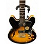 Used Epiphone Dot 3 Tone Sunburst Hollow Body Electric Guitar