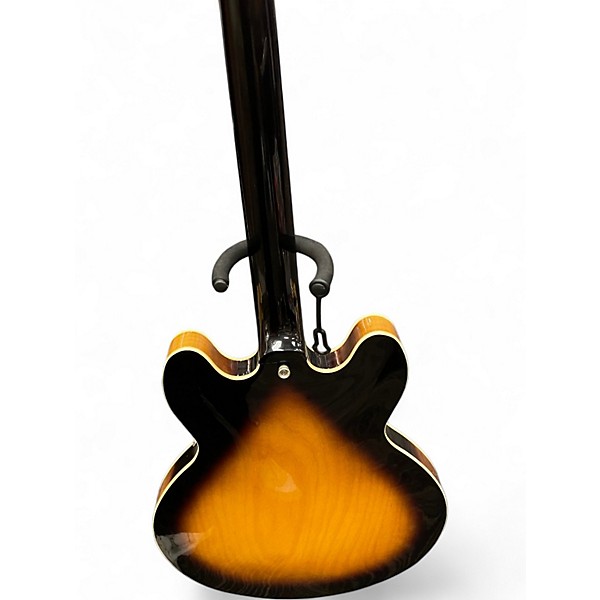 Used Epiphone Dot 3 Tone Sunburst Hollow Body Electric Guitar