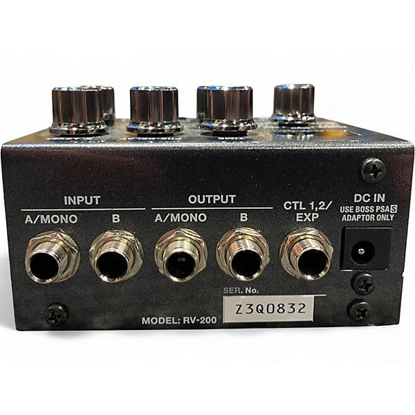 Used BOSS RV200 Effect Pedal