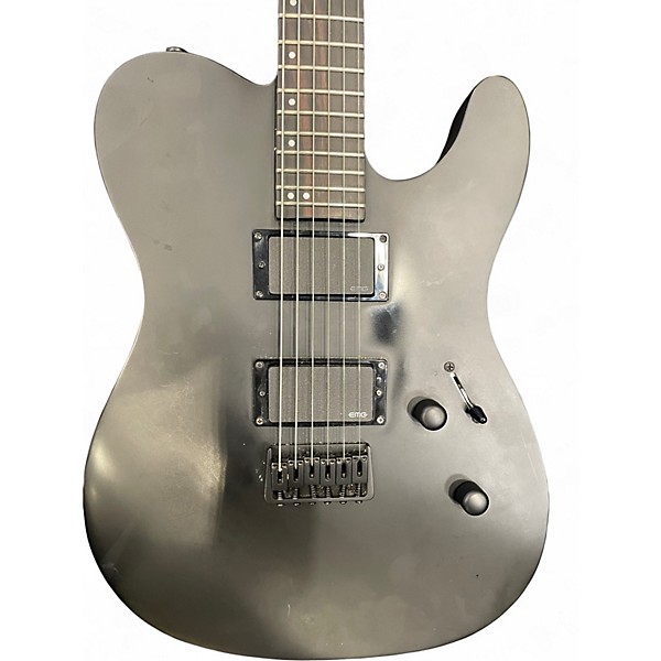 Used ESP LTD TE401 Matte Black Solid Body Electric Guitar