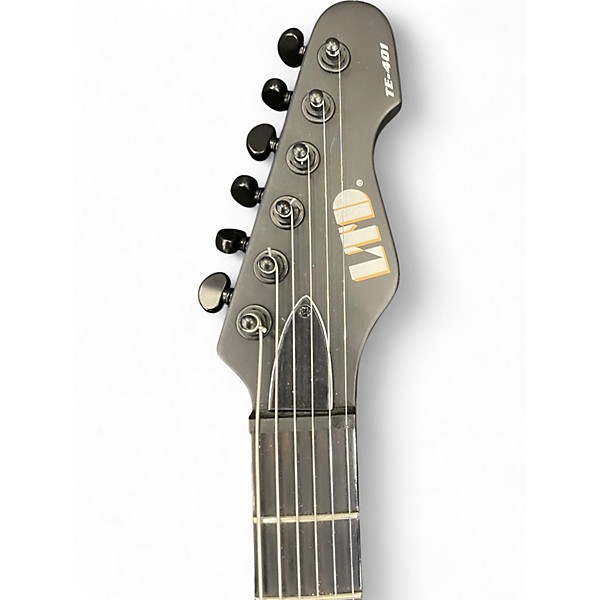 Used ESP LTD TE401 Matte Black Solid Body Electric Guitar