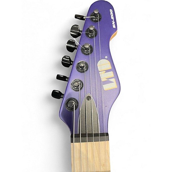 Used ESP LTD SN200 Dark Purple Solid Body Electric Guitar