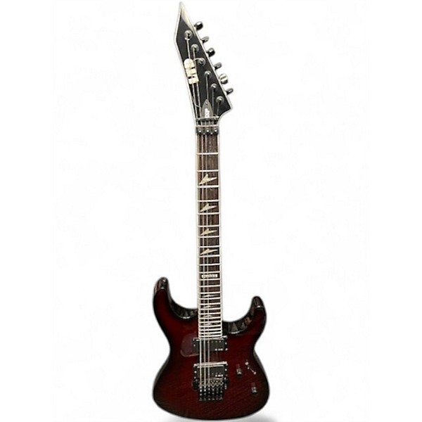 Used ESP LTD M300FM Red Solid Body Electric Guitar