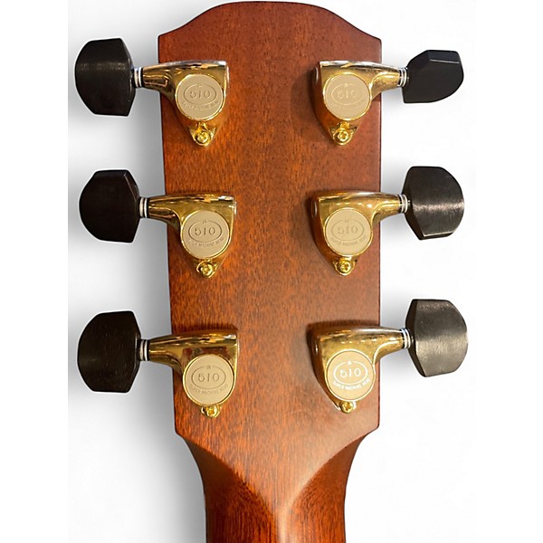 Used Alvarez DYM70CESHB Natural Acoustic Electric Guitar