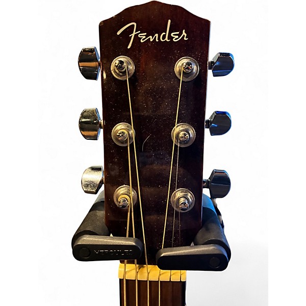 Used Fender CD140SCE Natural Acoustic Electric Guitar