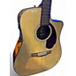 Used Fender CD140SCE Natural Acoustic Electric Guitar