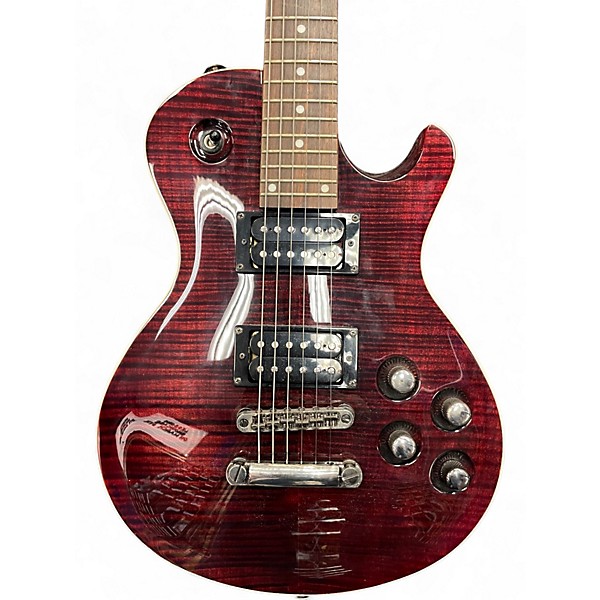 Used Charvel Desolation DS-3 ST Trans Red Solid Body Electric Guitar