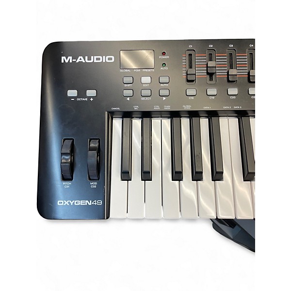 Used M-Audio Oxygen 49 Key MIDI Controller