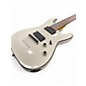 Used Schecter Guitar Research Demon 7 String White Solid Body Electric Guitar