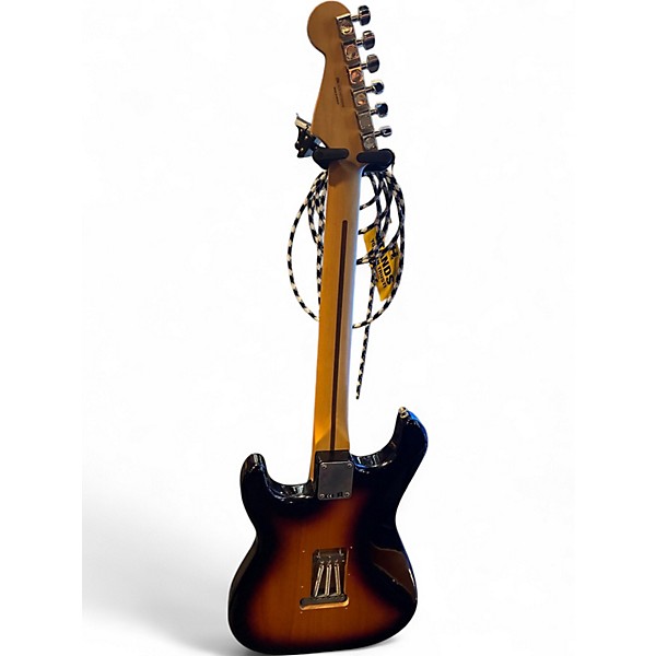 Used Fender Standard Stratocaster 2 Color Sunburst Solid Body Electric Guitar