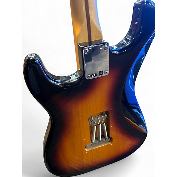 Used Fender Standard Stratocaster 2 Color Sunburst Solid Body Electric Guitar