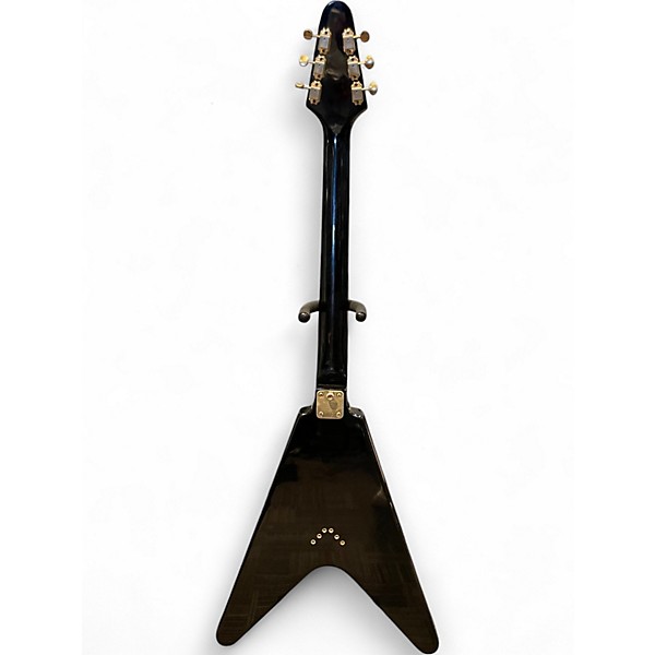 Used Tokai Flying V Korina Black Solid Body Electric Guitar
