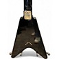 Used Tokai Flying V Korina Black Solid Body Electric Guitar