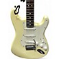 Used Fender American Deluxe Stratocaster Olympic White Solid Body Electric Guitar