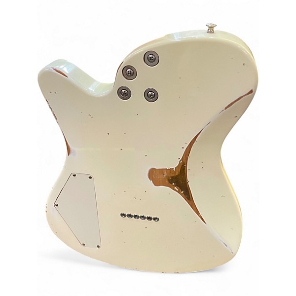 Used John Page Classic AJ Relic White Solid Body Electric Guitar