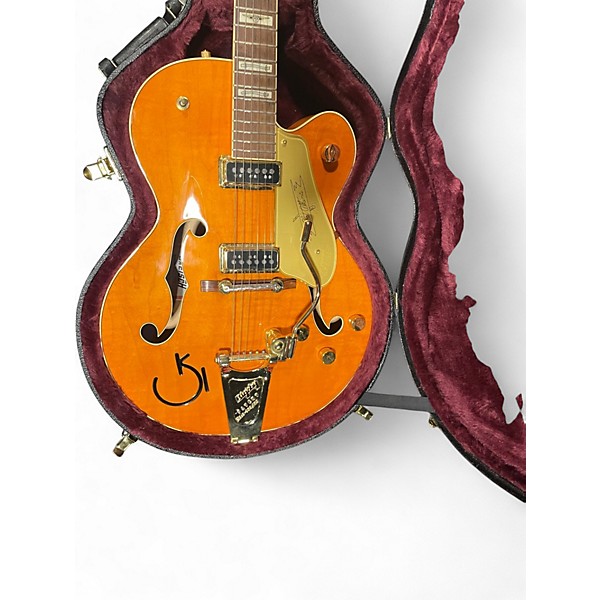 Used Gretsch Guitars G6120T ORANGE Hollow Body Electric Guitar