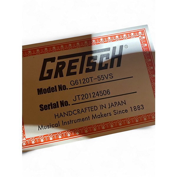 Used Gretsch Guitars G6120T ORANGE Hollow Body Electric Guitar