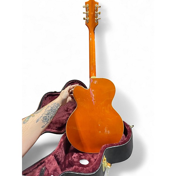 Used Gretsch Guitars G6120T ORANGE Hollow Body Electric Guitar
