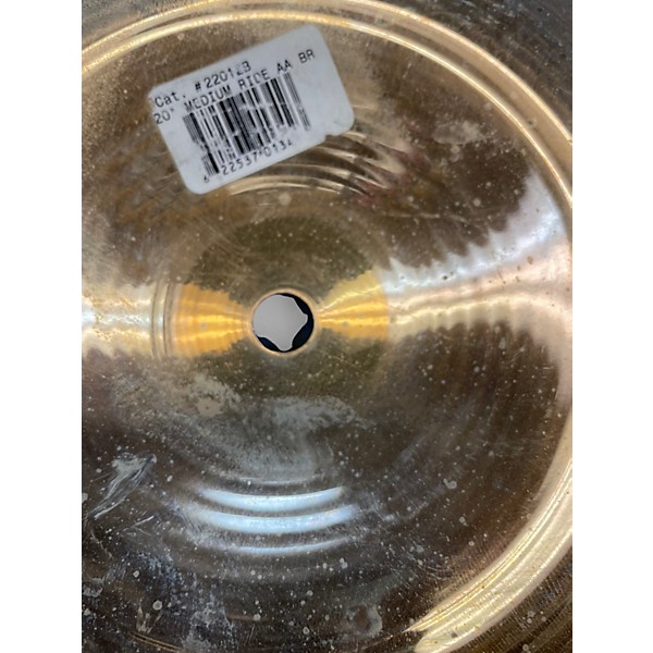 Used SABIAN 20in AA Medium Ride Cymbal