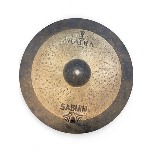 Used SABIAN 16in Radia Light Crash Cymbal