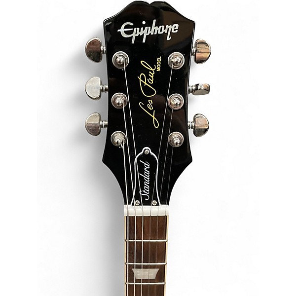 Used Epiphone Les Paul Standard 60'S Ebony Solid Body Electric Guitar