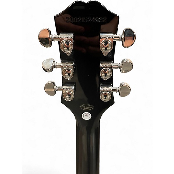 Used Epiphone Les Paul Standard 60'S Ebony Solid Body Electric Guitar