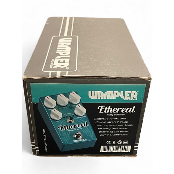 Used Wampler Ethereal Delay and Reverb Effect Pedal