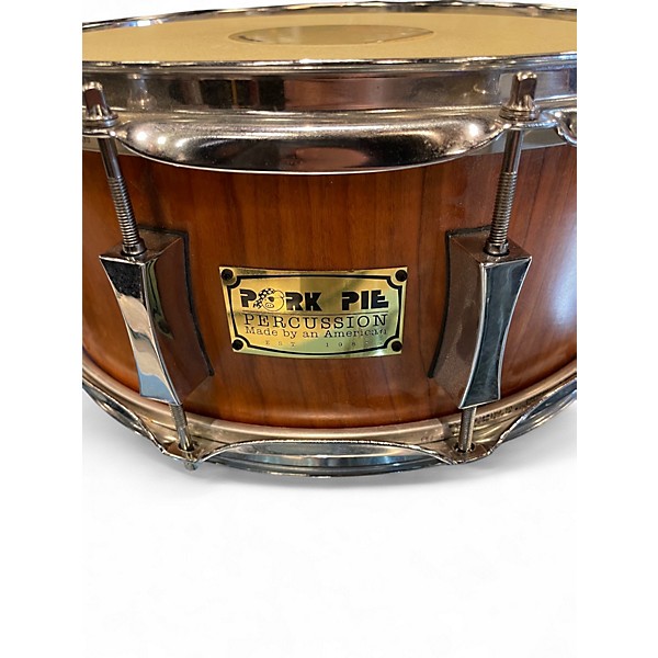 Used Pork Pie USA 14in CHERRY BUBINGA Cherry Drum